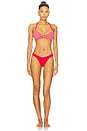 view 1 of 4 Kacey Bikini Set in Red & Red Gingham