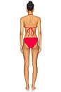 view 3 of 4 Kacey Bikini Set in Red & Red Gingham