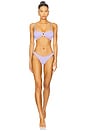 view 1 of 3 Misty Pearly Hoop Bikini in Lilac