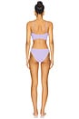 view 3 of 3 Misty Pearly Hoop Bikini in Lilac