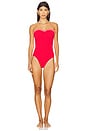 view 1 of 4 Dolly One Piece Swimsuit in Red & Red Gingham