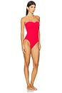 view 2 of 4 Dolly One Piece Swimsuit in Red & Red Gingham