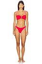 view 1 of 5 Loretta Bikini Set in Red & Red Gingham