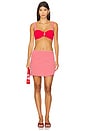 view 4 of 5 Loretta Bikini Set in Red & Red Gingham