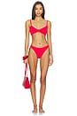 view 1 of 3 Alicia Bikini Set in Red