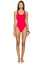 view 1 of 4 Domino One Piece Swimsuit in Red