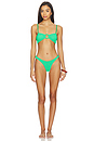view 1 of 3 Misty Bikini Set in Emerald