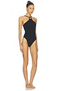 view 2 of 3 MAILLOT DE BAIN 1 PIÈCE JASMINE in Black