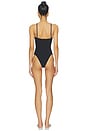 view 3 of 3 MAILLOT DE BAIN 1 PIÈCE JASMINE in Black