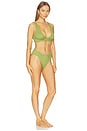 view 2 of 3 Angel Bikini in Metallic Moss