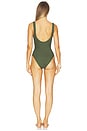 view 3 of 3 Coverage Celine One Piece in Metallic Khaki