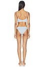 view 3 of 3 Phoebe Bikini in Metallic Ice Blue