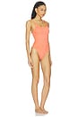 view 2 of 3 MAILLOT DE BAIN 1 PIÈCE CAMILLE in Metallic Coral