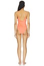 view 3 of 3 MAILLOT DE BAIN 1 PIÈCE CAMILLE in Metallic Coral