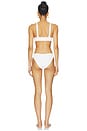 view 3 of 3 MAILLOT DE BAIN 2 PIÈCES TESSA in White