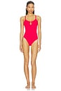 view 1 of 4 MAILLOT DE BAIN 1 PIÈCE TONI in Red