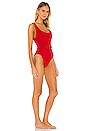 view 2 of 4 Solitaire One Piece in Red