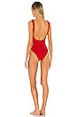 view 3 of 4 Solitaire One Piece in Red