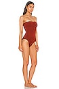 view 2 of 4 Audrey Nile One Piece in Metallic Chestnut
