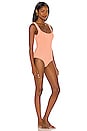 view 2 of 3 Classic Square Neck One Piece in Coral
