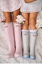 view 8 of 9 X LoveShackFancy Junior Original Short Rain Boot in Toscana Toile