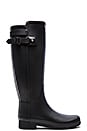 view 1 of 5 Original Refined Back Strap Rain Boot in Black