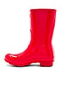 view 5 of 5 Original Short Gloss Boot in Bright Coral