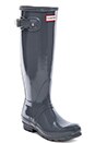view 2 of 5 Original Gloss Rain Boot in Graphite