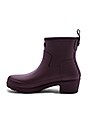 view 5 of 5 Refined Low Heel Ankle Matte Boot in Oxblood