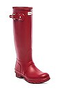 view 2 of 5 Original Tall Rain Boot in Military Red