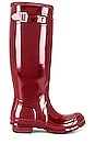 view 1 of 5 Original Tall Gloss Boot in Fall Red