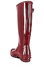 view 3 of 5 Original Tall Gloss Boot in Fall Red