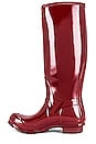 view 5 of 5 Original Tall Gloss Boot in Fall Red