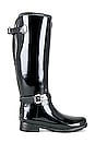 view 1 of 5 Refined Adjustable Strap Boot in Black
