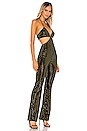 view 2 of 4 Ven Jumpsuit in Black & Gold