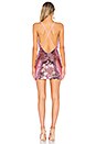 view 3 of 4 Amias Mini Dress in Metallic Pink