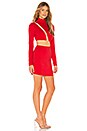 view 2 of 3 Malena Mini Dress in Fire Red