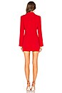 view 3 of 3 x Yovanna Ventura Amanda Blazer Mini Dress in Red
