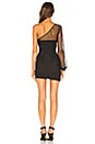 view 3 of 4 Behati Mini Dress in Silver Dots