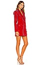 view 2 of 5 Trixy Blazer Dress in Red Gaga