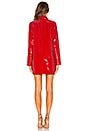 view 3 of 5 Trixy Blazer Dress in Red Gaga