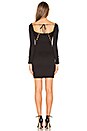 view 3 of 3 Isa Mini Dress in Black Noir