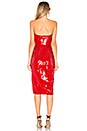 view 3 of 4 Cesca Dress in Red Gaga