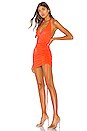view 3 of 4 Henny Mini Dress in Neon Orange