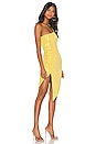 view 2 of 4 Crescent Dress in Iridescent Canary