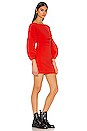 view 2 of 3 Cristiano Mini Dress in Fiery Red