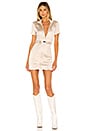 view 1 of 3 Atlas Mini Dress in Nude Champagne
