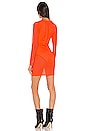 view 3 of 4 Tess Mini Dress in Orange Sherbet