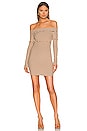 view 1 of 4 Delhia Mini Dress in Camel