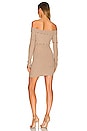 view 3 of 4 Delhia Mini Dress in Camel